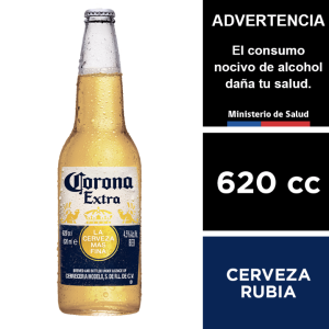 Cerveza Corona 4,5° 620 cc. botella